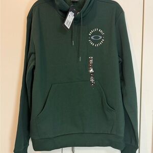 NWT Oakley Men's Dark Green Hoodie